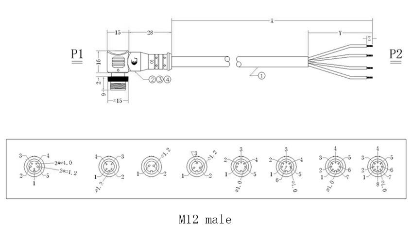 Drawings of M12 waterproof connector male.jpg