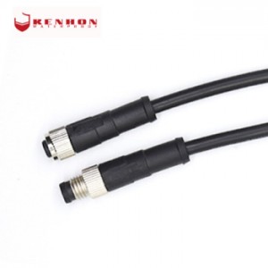 OEM China Waterproof Box Connector - 4pin 6pin Cable Waterproof Male Female M8 Circular Connector – Kenhon