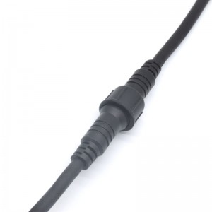 Waterproof plug M18 nylon 4 core male and female pair of waterproof plug wire