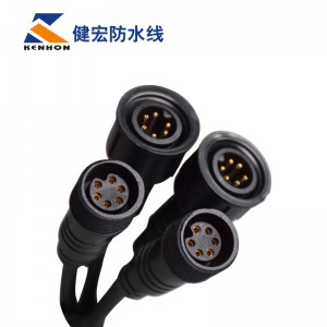 M18 2-8 core IP65-IP68 nylon waterproof cable plug nut