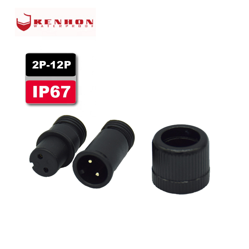 Waterproof Connector - M12 2 3 4 5 6 7 8 9 Pin Spiral X Code Ip67 IP68 Power Cable Gland Sleeve Waterproof Electrical Connector Cable Joint – Kenhon