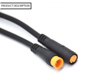 IP67 Waterproof Circular Female Male 2 3 4 5 Pin M8 Cable Connector