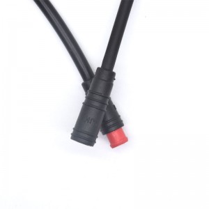 Electric Car Battery Mini 2 Pin Ip 67 Cable Connectors M6 Waterproof Connector