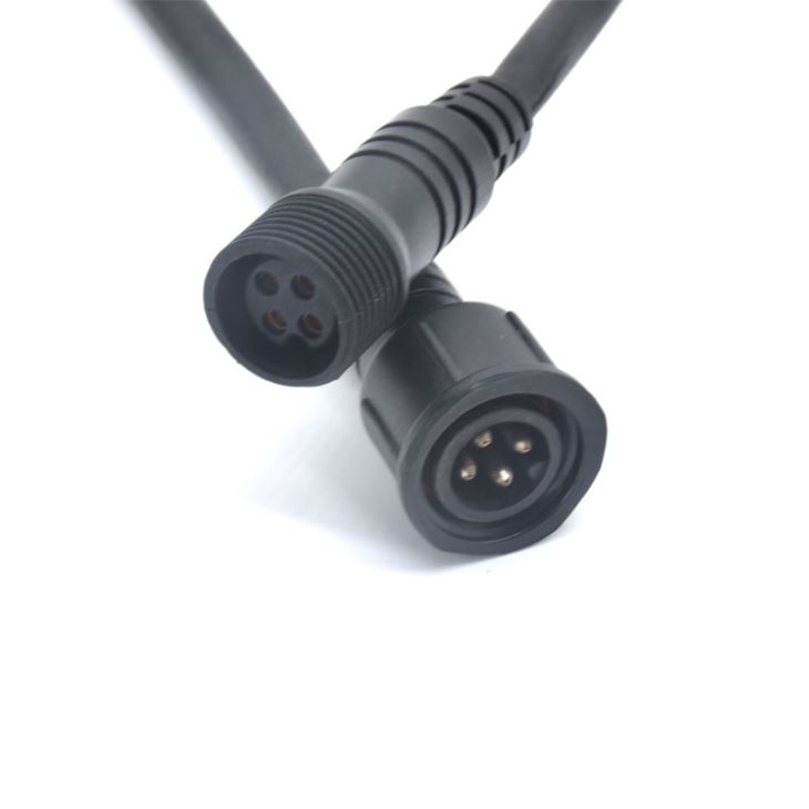 IP68 Plastic M18 Waterpoof Wire Connector