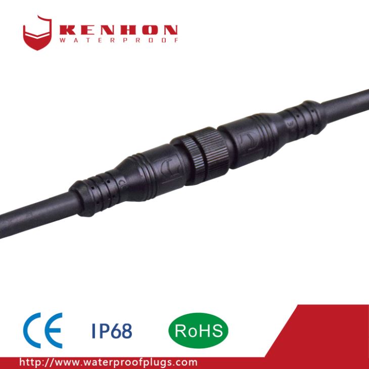 M12 5 Pin Connector - M16 2 Pin IP67 12V Waterproof Plug for Underwater – Kenhon