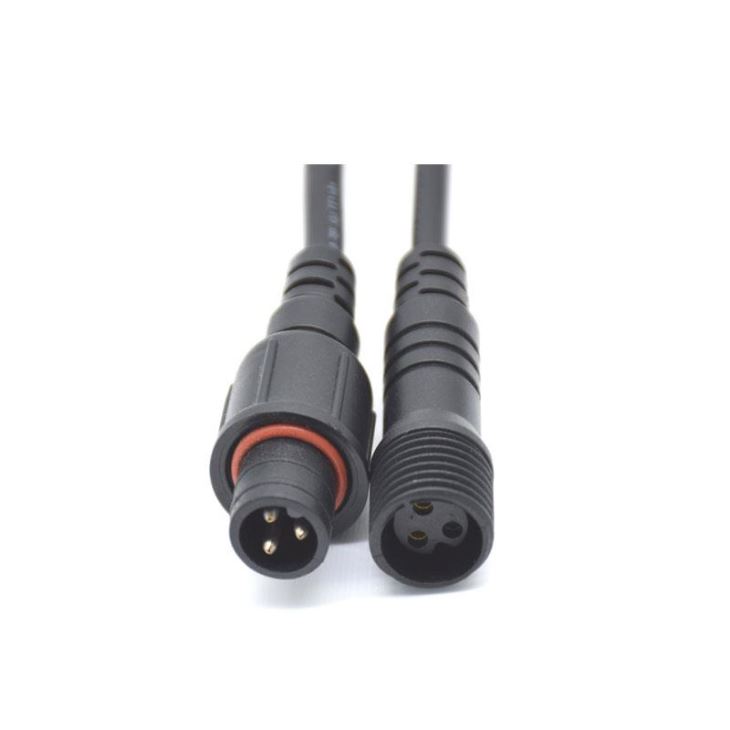 M16 3Pin Waterproof Connector IP68 LED