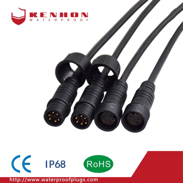 ODM Manufacturer China IP67 IP68 Waterproof Female Male M8 M12 Cable Connector