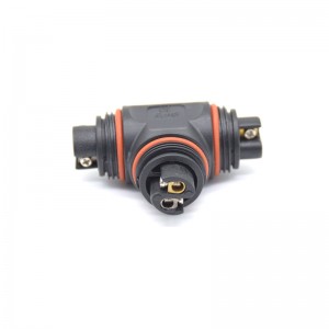 4 pin M20 front panel mount male female waterproof cable connectors for junction box