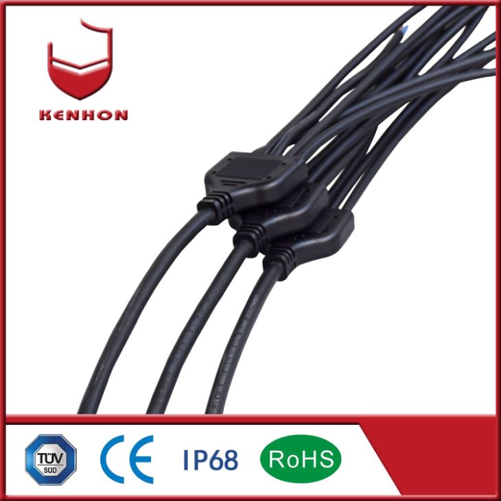 Factory directly China Middle Series Panel Mount Waterproof LED Connector for Industrial Wire Harness