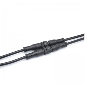 Sensor encoder cable IP67 power plug M8 M12 2 3 4 5 6 pin connector